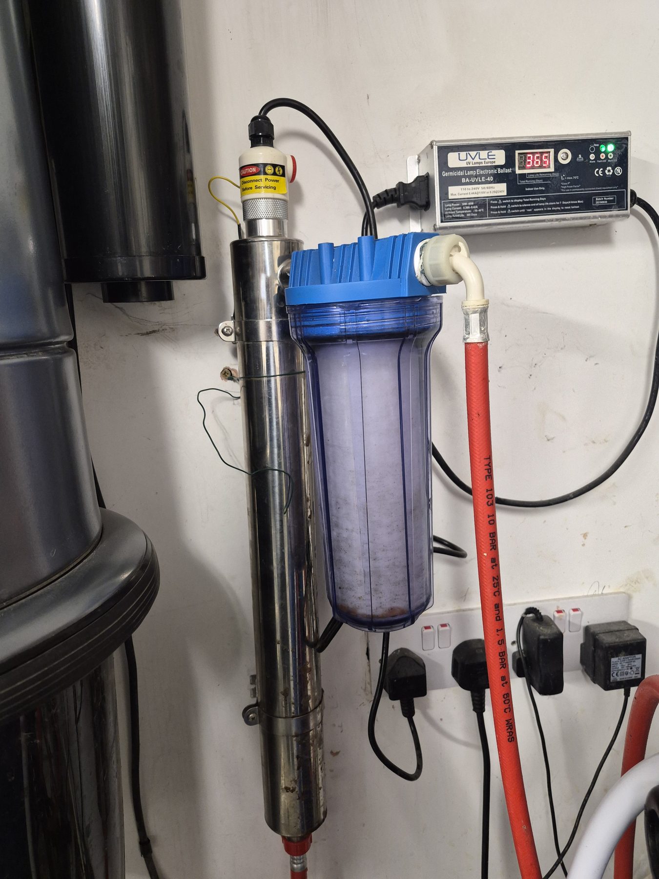 Water softener and reverse osmosis system installed together